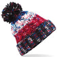 Corkscrew Pom Pom Beanie