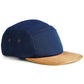 Suede Peak 5-Panel Cap