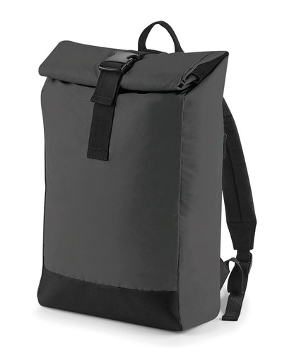 Reflective Roll-Top Backpack