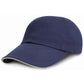 Junior Low-Profile Heavy Brushed Cotton Cap With Sandwich Peak