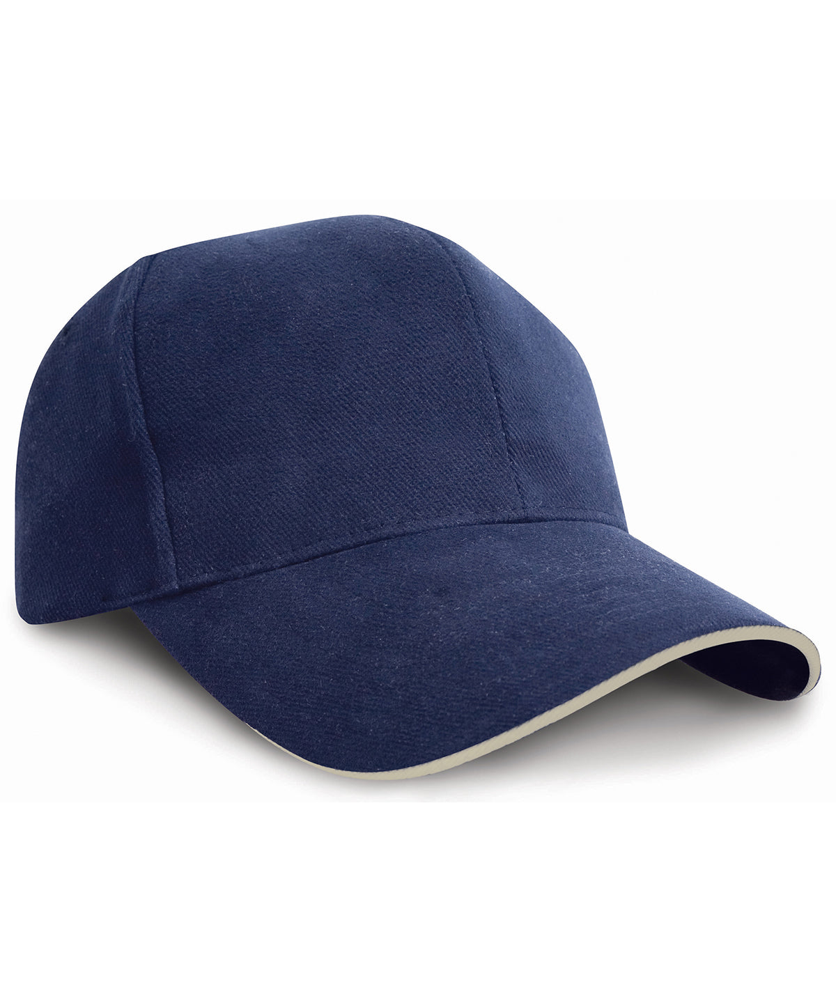 Pro-Style Heavy Cotton Cap With Sandwich Peak