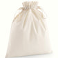 Organic Cotton Drawcord Bag