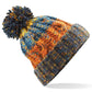 Corkscrew Pom Pom Beanie