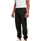 White basic sweatpants front view