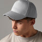 White ultimate 5-panel cap front view