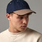 White low-profile heavy brushed cotton cap front view