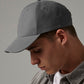 Graphite Grey recycled pro-style cap front view