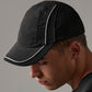 White coolmax® flow mesh cap front view