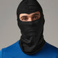 Black microfibre balaclava front view