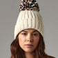 Off White hygge beanie front view