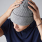 Heather Grey thinsulate™ beanie front view