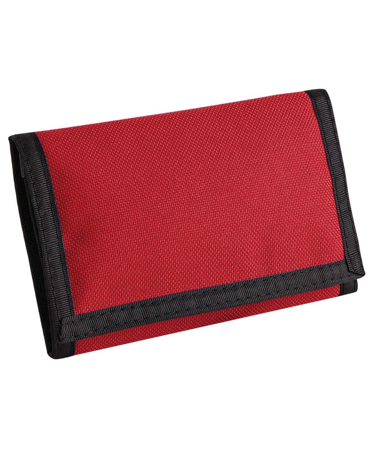 Classic Red ripper wallet front view