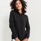 Black Women's merch hoodie front view