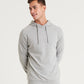 Sports Grey cool fitness hoodie front view