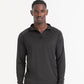 French Navy lightweight active 1/4-zip front view