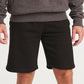 New French Navy campus shorts front view