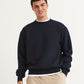 Solid Charcoal heavyweight signature sweatshirt front view