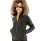 Navy Women's horizon high-grade microfleece jacket front view