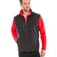 WG Grey/Black softshell bodywarmer front view