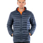 Navy ice bird padded jacket front view