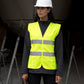 Fluorescent Yellow Women's high-viz tabard front view