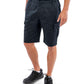 Navy recycled work-guard utility shorts front view