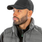 White low-profile heavy brushed cotton cap front view