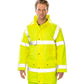 Fluorescent Yellow safety jacket front view