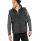 Red ultra padded bodywarmer front view