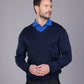 Navy pro sweater front view