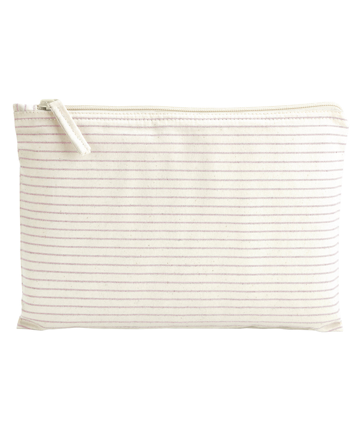 Striped Organic Accessory Pouch