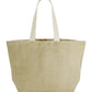 Soft Washed Jute Beach Bag