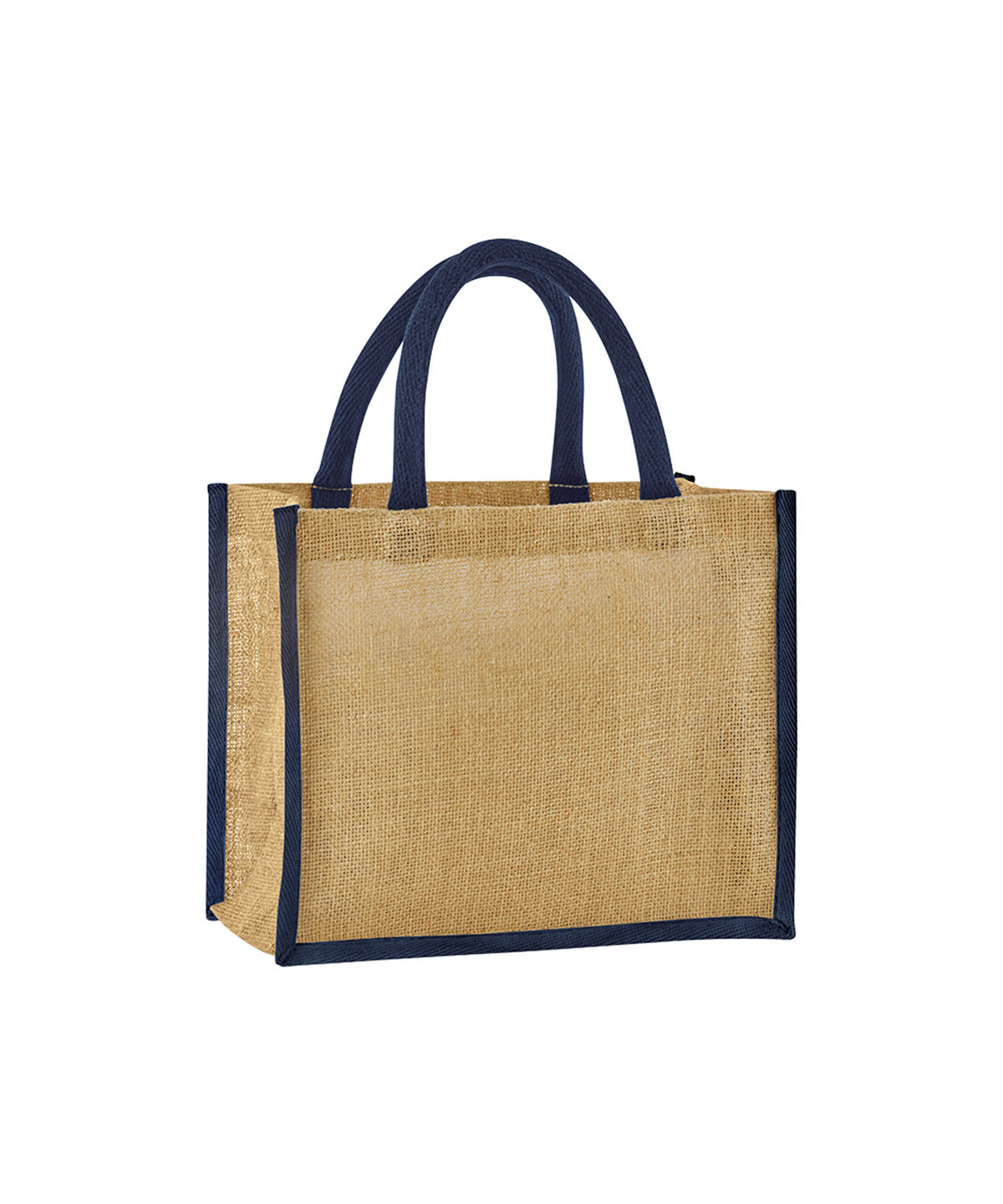 Natural Starched Jute Midi Tote